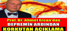 Prof.Dr Ahmet Ercan’dan