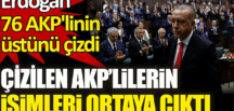 76 AKP’linin Üstünü Çizdi