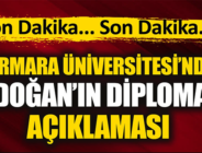 Marmara Üniversitesi’nden Açıklama