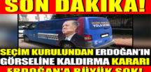 Erdoğan’ın Görseline Kaldırma Kararı
