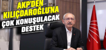 Kılıçdaroğlu’na AKP’den Destek