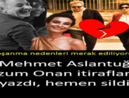 Arzum Onan ile Mehmet Aslantuğ’un Evliliği