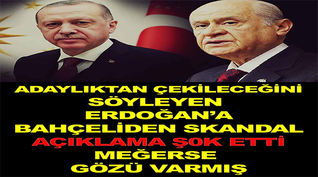 Adaylıktan Çekileceğini Açıkladı