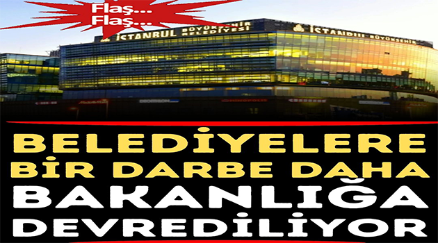 Belediyeler için karar.