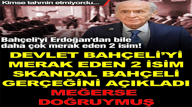 Bahçeli Gerçeği