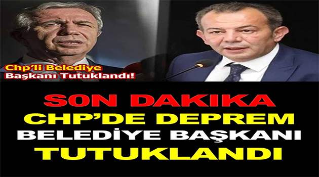 CHP’de Deprem