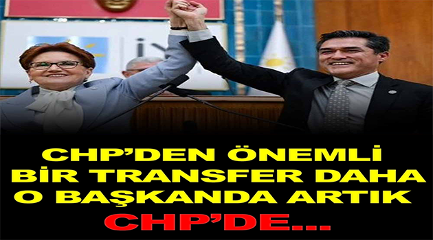 Başkan Chp’ye Katıldı