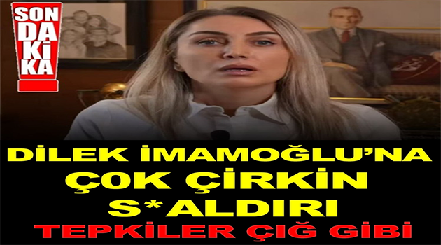 Dilek İmamoğlu’na yönelik