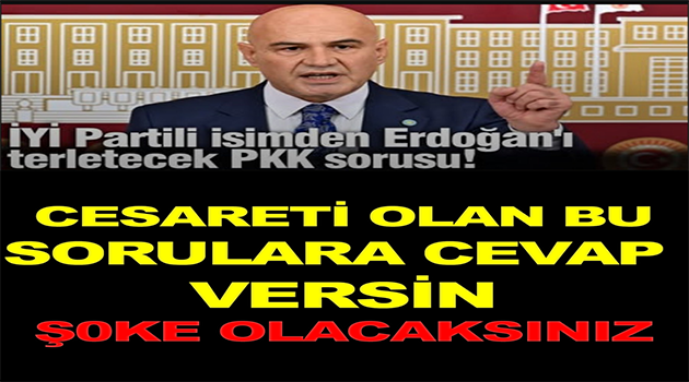 İyi Partili İsimden Sorular