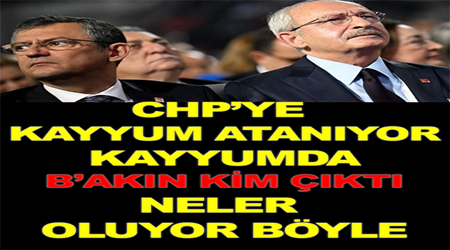 Kayyum Atanıyor