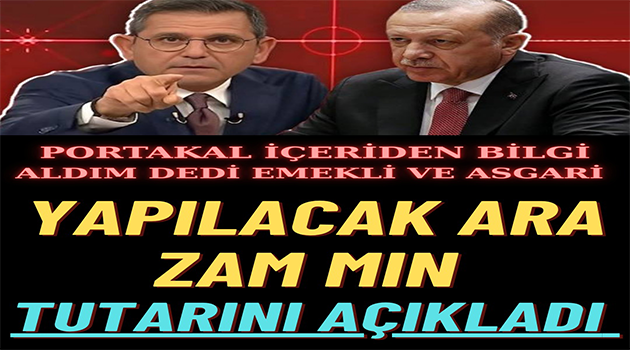 Müjde diyerek açıkladı