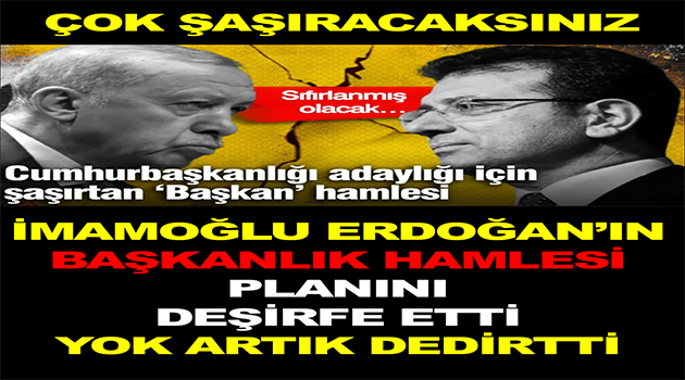 Planını Ortaya Çıkardı