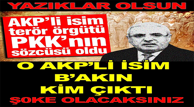 Sözcüsü oldu!