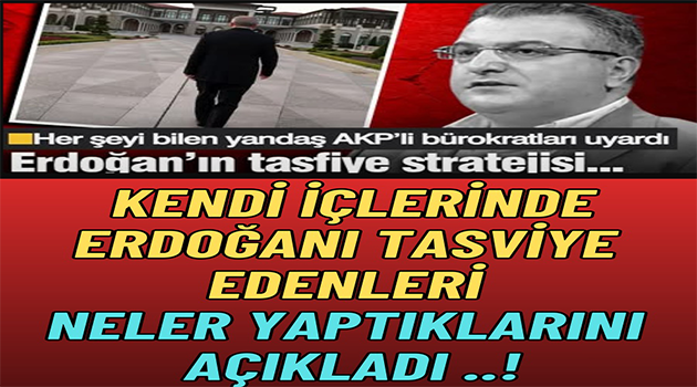 Tasfiye stratejisini açıkladı