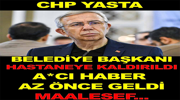 Başkan Hastaneye Kaldırıldı