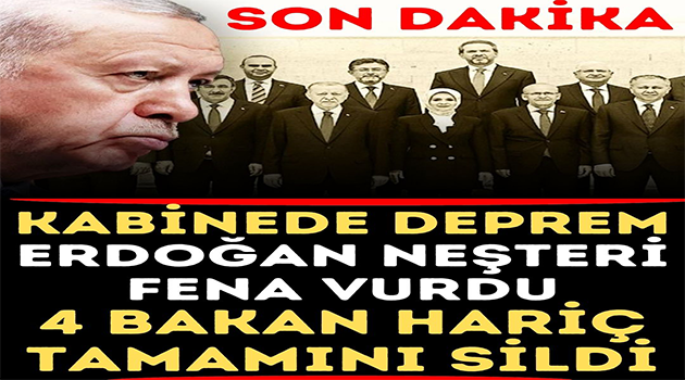 Erdoğan Neşteri Vurdu
