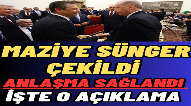 Anlaşma Sağlandı