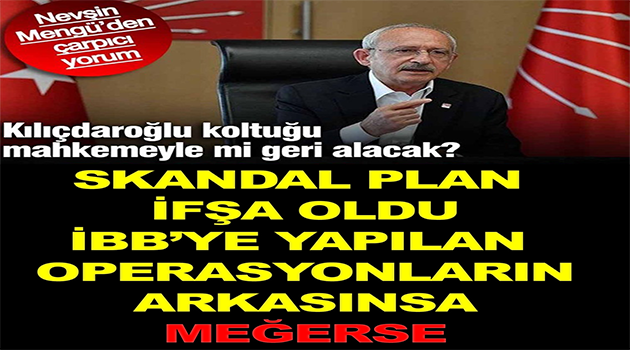 İBB’ye Yapılan Operasyonların